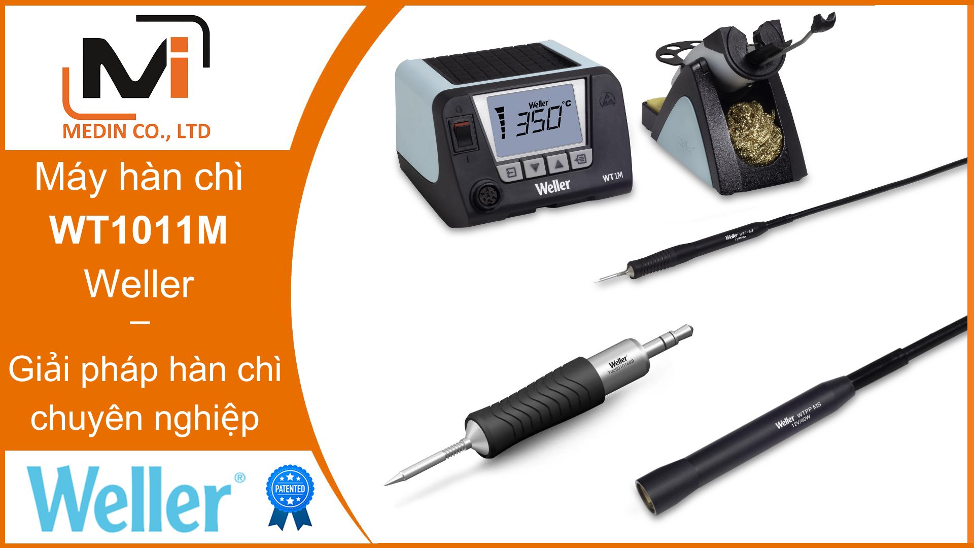 Giới thiệu máy hàn chì Weller WT1011M – Giải pháp hàn chì chuyên nghiệp